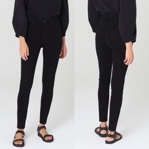 NWOT Citizens of Humanity Rocket High-Rise Skinny Jeans Black 24